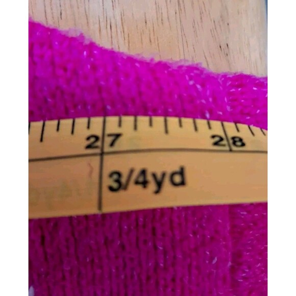 American Eagle Oversized Size L Pink Bandana Paisley Pullover Sweater SMALL FLAW - Picture 11 of 15